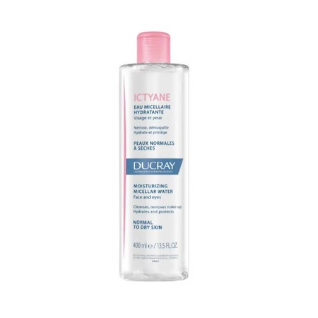 Ducray Ictyane Eau micellaire hydratante, 400 ml