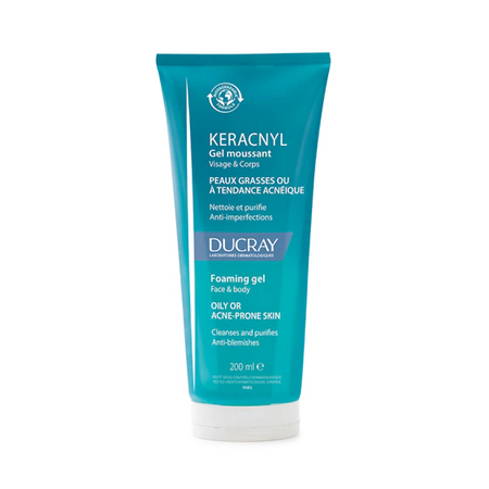 Ducray Keracnyl Gel Moussant, 200 ml