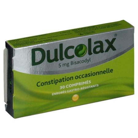 Dulcolax 5 mg, 30 comprimés enrobés gastro-résistants