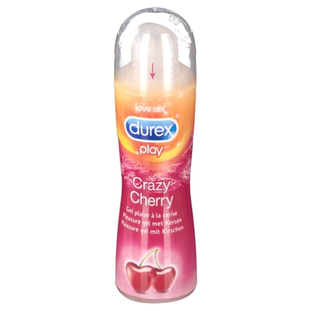 Durex gels coquins durex play crazy cherry 50ml