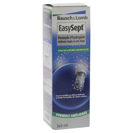 Bausch + lomb easysept solution pr lentilles nf 360ml