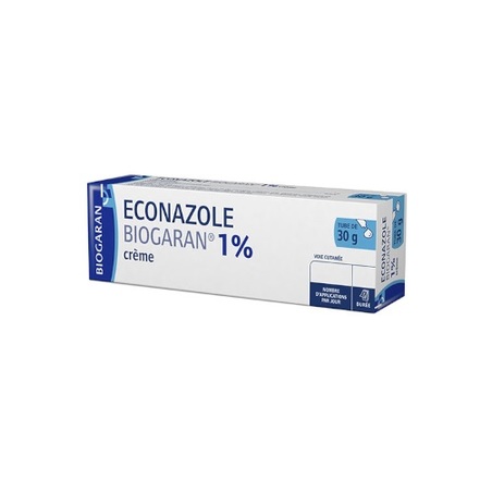 Econazole 1% crème Biogaran, 30 g