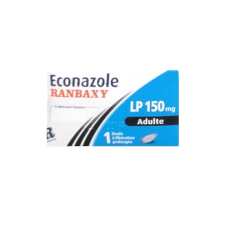 Econazole ranbaxy lp 150 mg, 1 ovule à liberation prolongée