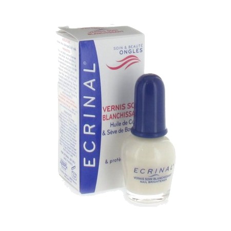 Ecrinal vernis soin blanchissant - 10ml