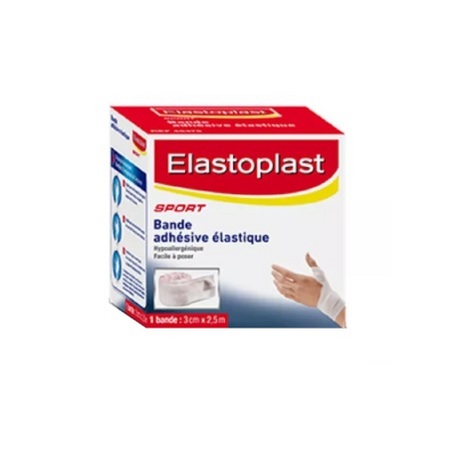 Elastoplast bandes bande adhésive élastique 3cm x 2.5m