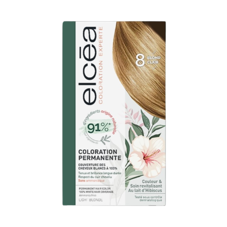 Elcéa Coloration Blond Clair N°8