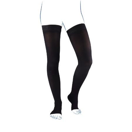 Bas-Cuisse PO Elegance C3 Noir Taille 1 Normal    
