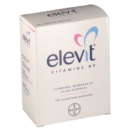 Elevit vitamine b9, 30 comprimés pelliculés