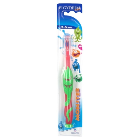 Elgydium kids brosse dents 2/6 ans monster