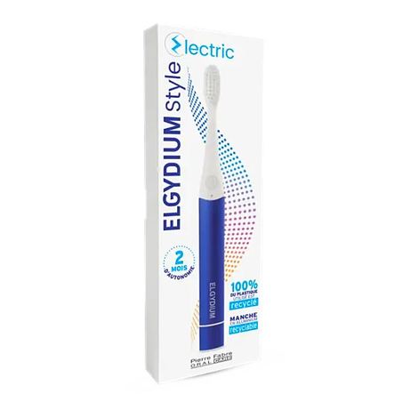 Elgydium Style Brosse à dents Électrique Bleue