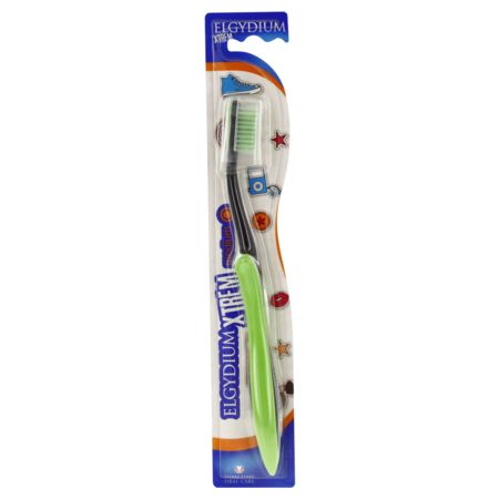 Elgydium xtrem fluo brosse dents medium