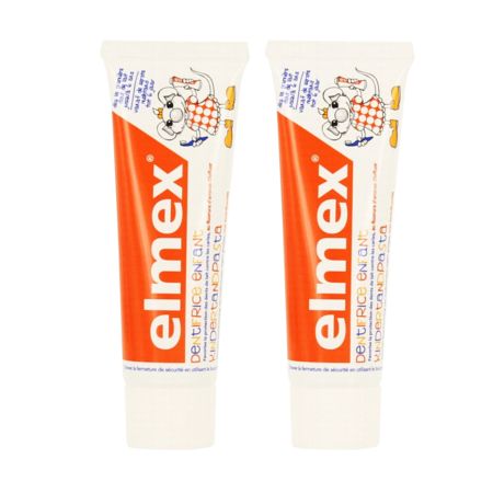 Elmex enfant dentifrice fluore, 2 x 50 ml