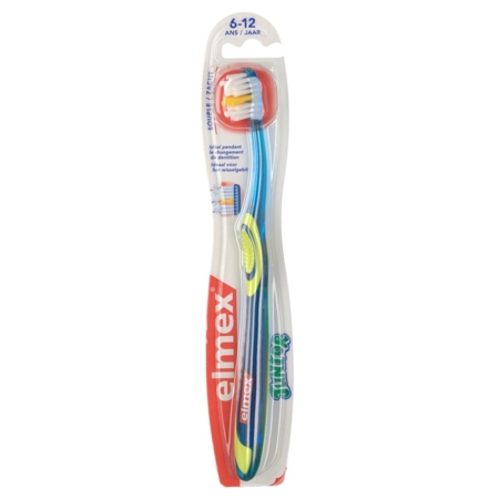 Elmex protection caries brosse dents junio 6/12 ans