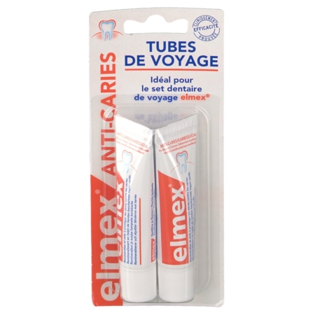 Prix de Elmex dentifrice format voyage - 2 x 12 ml, avis, conseils