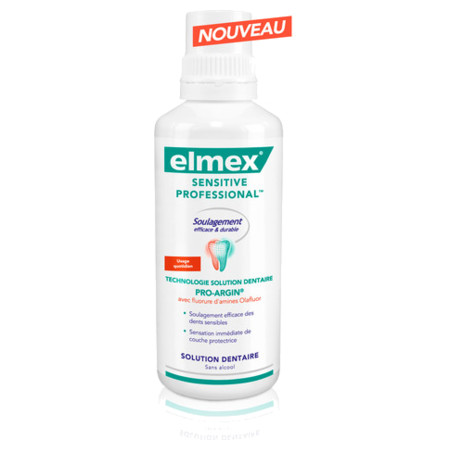 Elmex sensitive professional solution dentaire, 400 ml