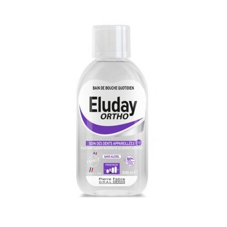 Eluday Ortho Bain de bouche, 500 ml