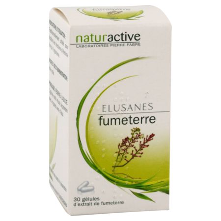 Elusanes fumeterre Naturactive, 30 gélules