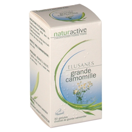 Elusanes grande camomille Naturactive, 30 gélules