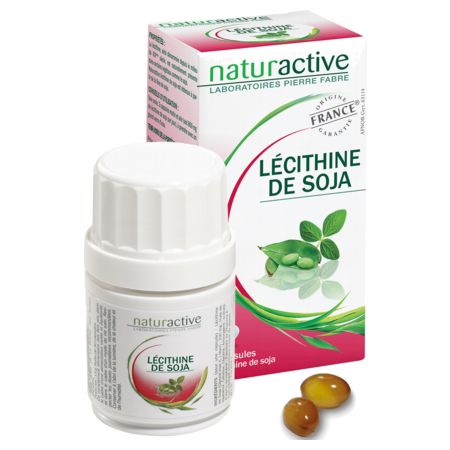 Naturactive elusanes lécithine de soja - boite 30 gélules