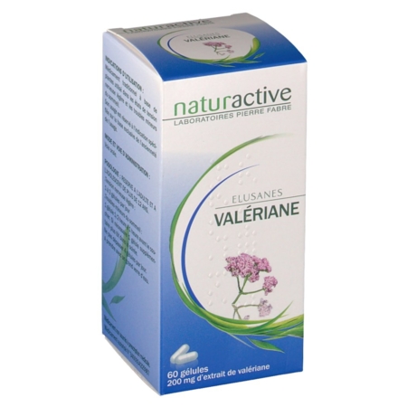 Elusanes valeriane 200 mg, 30 gélules