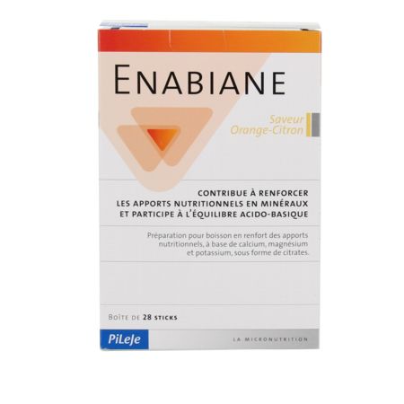 Enabiane poudre orange citron stick 28