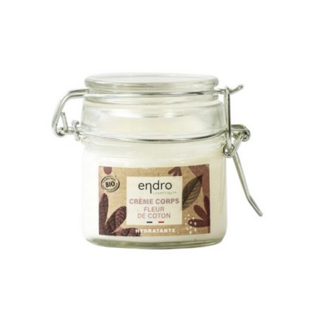 Endro Crème corps hydratante Fleur de coton, 100 ml