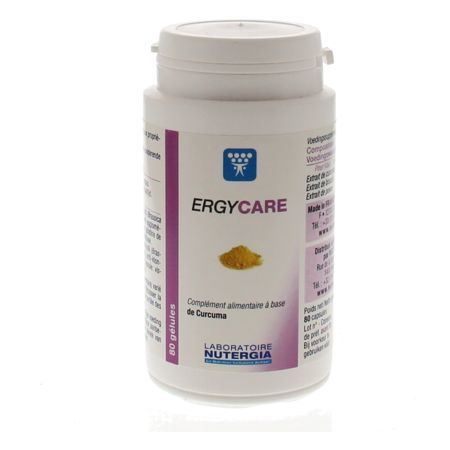 Nutergia vitamines et antioxydants ergycare 80 gélules