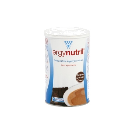 Nutergia protéines et acides aminés fonctionnels ergynutril boisson chocolat chaud 300 g