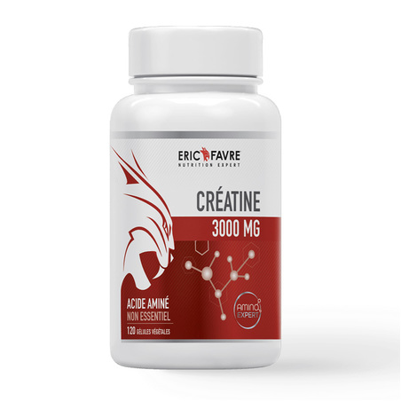 Eric Favre Créatine Monohydrate 3000mg, 120 Gélules