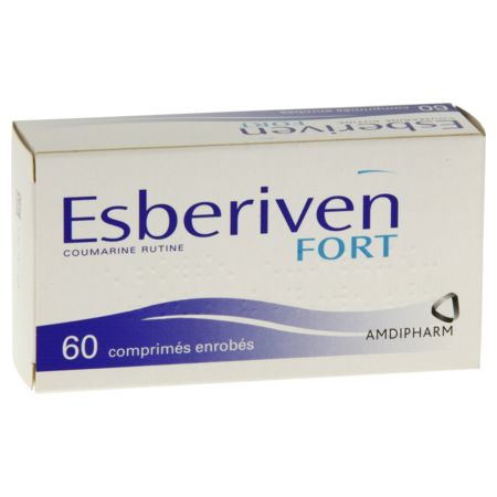 Esberiven fort, 60 comprimés enrobés