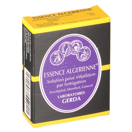 Essence algerienne, flacon de 20 ml de solution pour inhalation