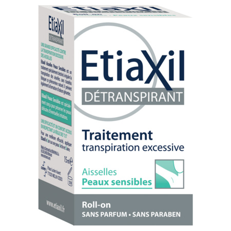 EtiaXil Détranspirant Aisselles Traitement, 15 ml