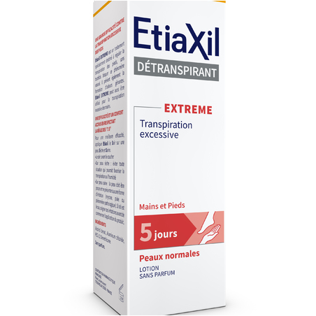 Etiaxil déodorant détranspirant pieds peaux normales - 100ml