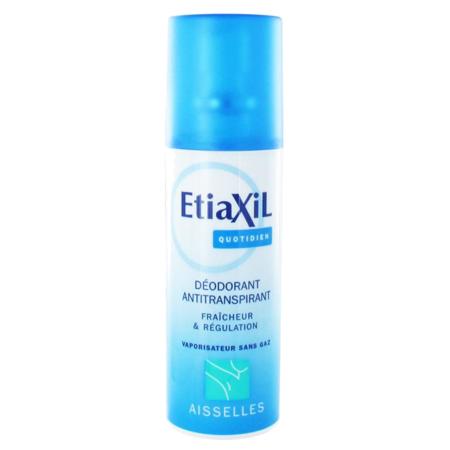 Etiaxil déodorant anti-transpirant aisselles, spray vaporisateur 100 ml