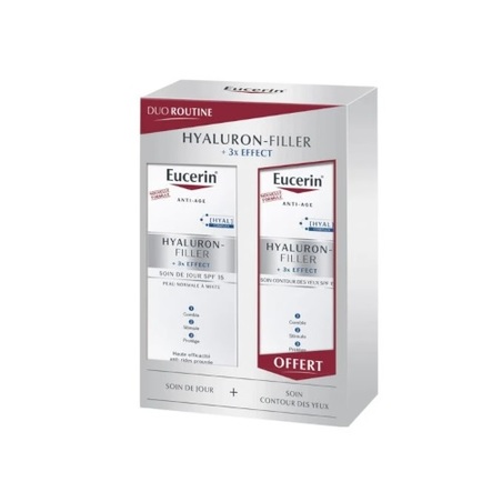 Eucerin Coffret Hyaluron-Filler et 3x Effect Peau normale