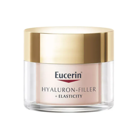 Eucerin Hyaluron-Filler + Elasticity Thiamidol Soin de Jour Rosé SPF 30 Anti-Âge, 50 ml