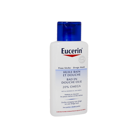 Eucerin omega 20 % huile bain douche, 200 ml