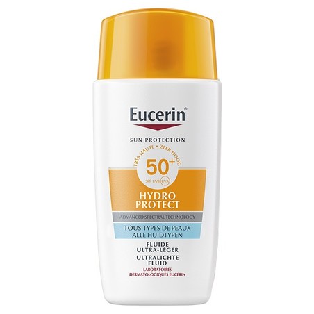 Eucerin Sun Protection Hydro Protect Fluide Ultra-Léger SPF50+, 50 ml