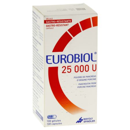 Eurobiol 25 000 u, 100 gélules