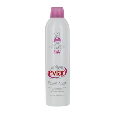 Evian Brumisateur Eau Minérale Bébé, spray de 300 ml