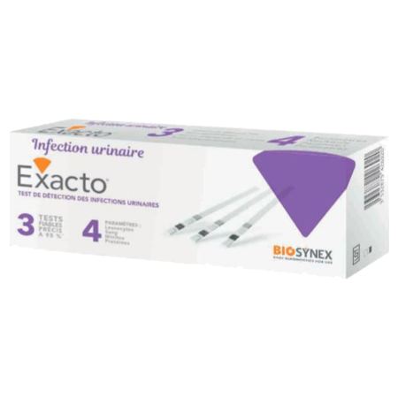 Prix de Exacto test infections urinaires x3, avis, conseils