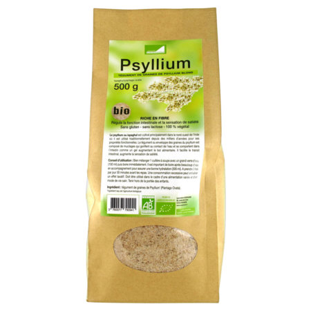 Exopharm psyllium teg blond bio s500g