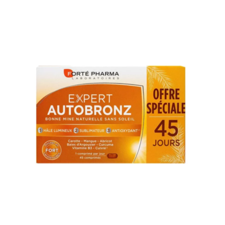 Forte Pharma Expert Autobronz, 45 Comprimés