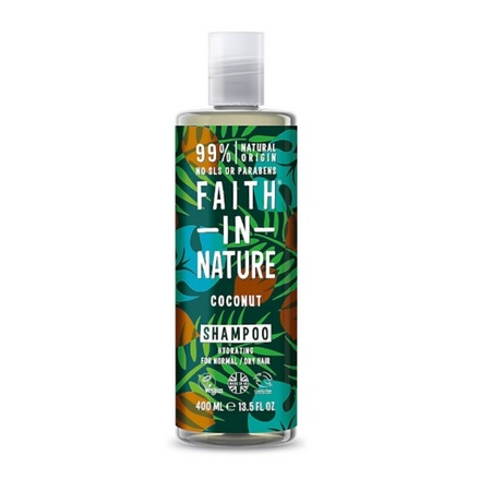 Faith in nature Shampoing à la Noix de Coco, 400ml