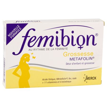 Bion femibion grossesse metafolin - désir d'enfant et grossesse - 60 comprimés 