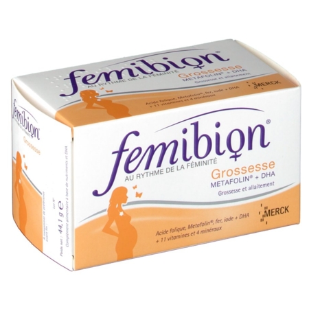 Bion femibion grossesse metafolin dha - grossesse et allaitement - 30 comprimés + 30 capsules 