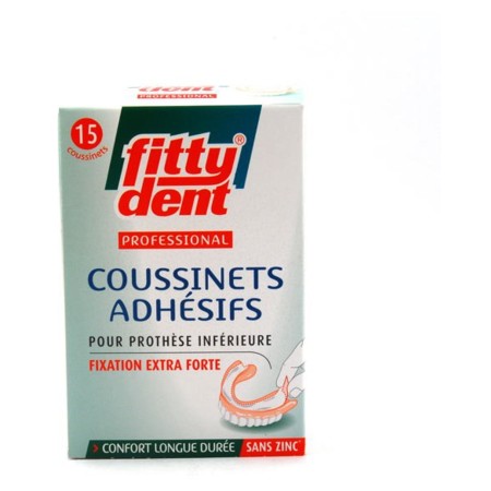 Fittydent accessoires coussinet fixation infer 15