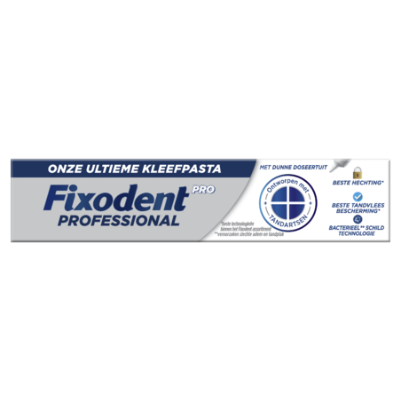 Fixodent Pro Professional, Notre Meilleure Crème Adhésive pour Prothèses Dentaires 40g  