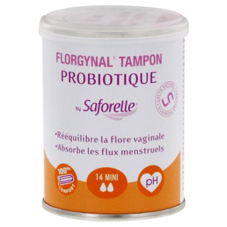 Saforelle florgynal mini - 14 tampons