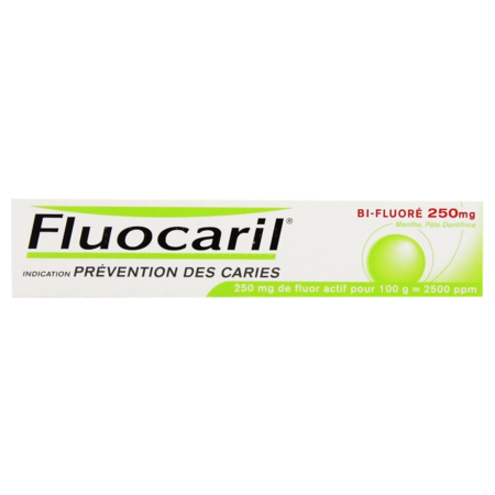 Fluocaril Dentifrice Bi-Fluoré 250 mg, 125 ml